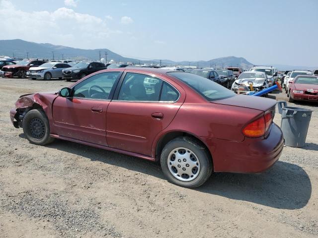 1G3NL52F43C282819 - 2003 OLDSMOBILE ALERO GL MAROON photo 2