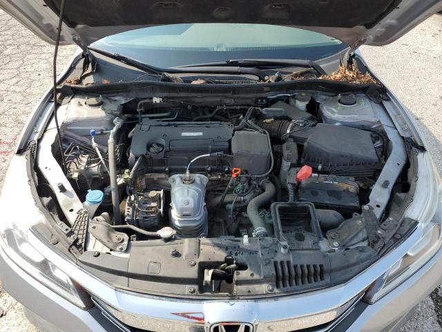 1HGCR2F38HA150932 - 2017 HONDA ACCORD LX SILVER photo 11