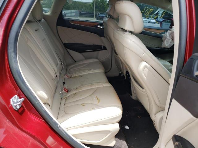5LMCJ2C93JUL30430 - 2018 LINCOLN MKC SELECT Կարմիր լուսանկար 11