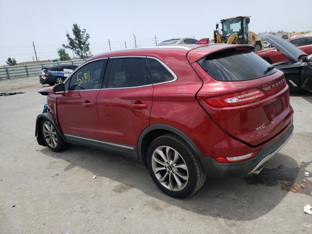 5LMCJ2C93JUL30430 - 2018 LINCOLN MKC SELECT Կարմիր լուսանկար 2