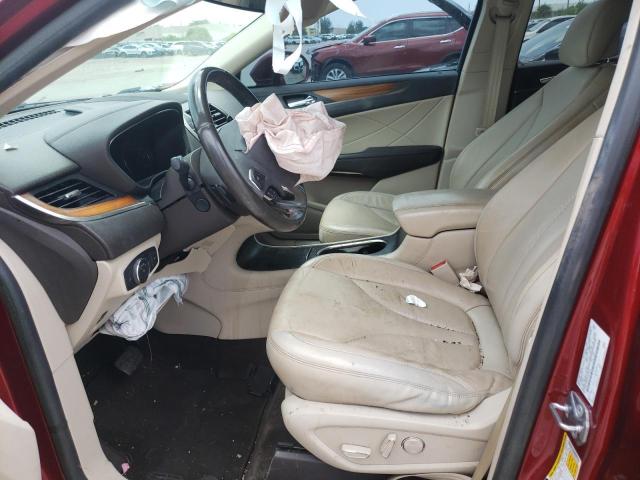 5LMCJ2C93JUL30430 - 2018 LINCOLN MKC SELECT Կարմիր լուսանկար 7