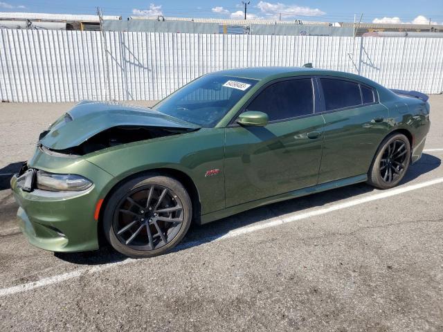 2C3CDXGJ9LH136592 - 2020 DODGE CHARGER SCAT PACK GREEN photo 1