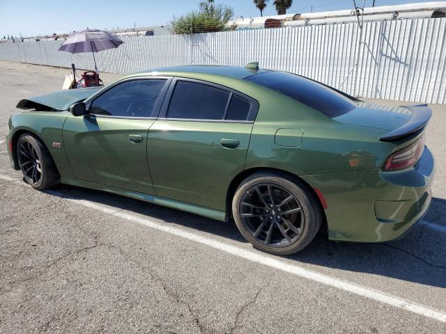 2C3CDXGJ9LH136592 - 2020 DODGE CHARGER SCAT PACK GREEN photo 2