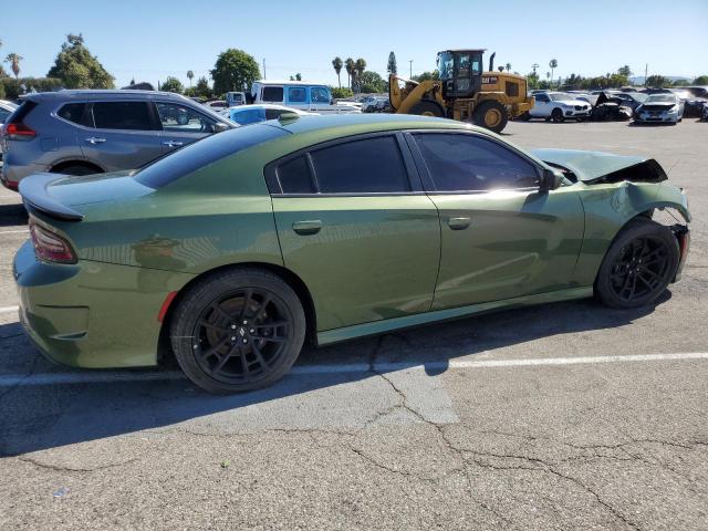 2C3CDXGJ9LH136592 - 2020 DODGE CHARGER SCAT PACK GREEN photo 3