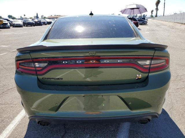 2C3CDXGJ9LH136592 - 2020 DODGE CHARGER SCAT PACK GREEN photo 6