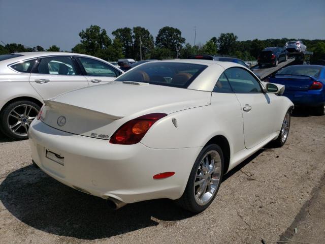 JTHFN48Y530036699 - 2003 LEXUS SC 430 WHITE photo 3