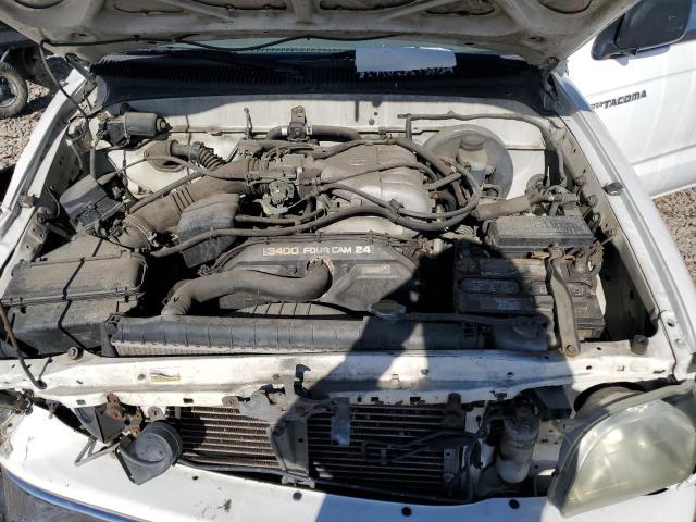 5TEGN92N72Z123276 - 2002 TOYOTA TACOMA DOUBLE CAB PRERUNNER WHITE photo 11