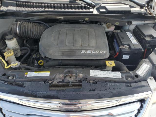 2C4RC1CG3CR288989 - 2012 CHRYSLER TOWN & COU TOURING L WHITE photo 12