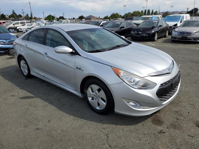 KMHEC4A41CA037204 - 2012 HYUNDAI SONATA HYBRID SILVER photo 4