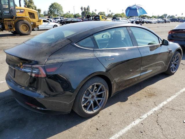 5YJ3E1EA2NF361146 - 2022 TESLA MODEL 3 BLACK photo 3