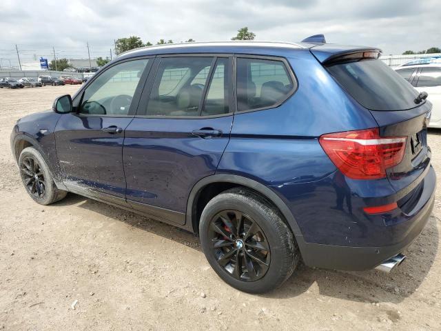 5UXWZ7C57H0V86268 - 2017 BMW X3 SDRIVE28I BLUE photo 2