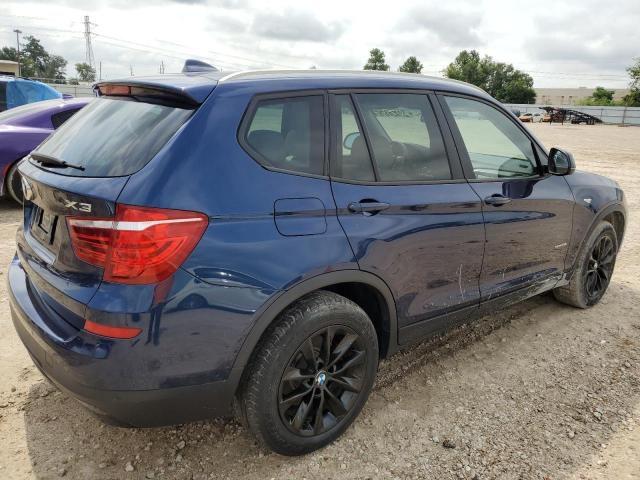5UXWZ7C57H0V86268 - 2017 BMW X3 SDRIVE28I BLUE photo 3
