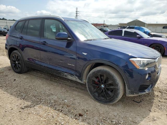 5UXWZ7C57H0V86268 - 2017 BMW X3 SDRIVE28I BLUE photo 4