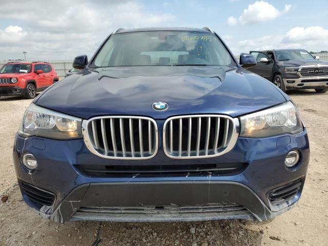 5UXWZ7C57H0V86268 - 2017 BMW X3 SDRIVE28I BLUE photo 5
