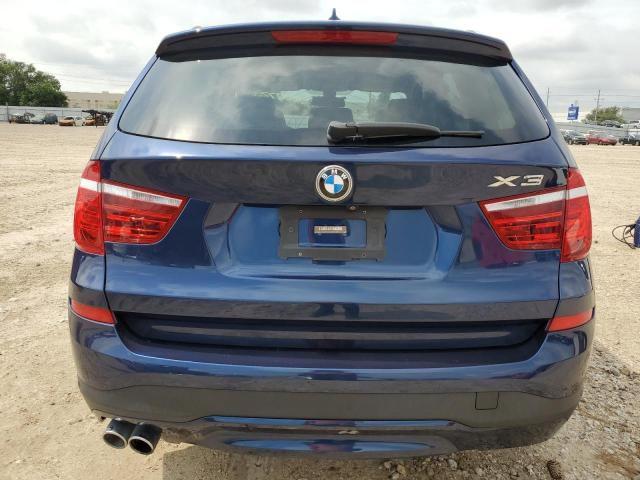 5UXWZ7C57H0V86268 - 2017 BMW X3 SDRIVE28I BLUE photo 6
