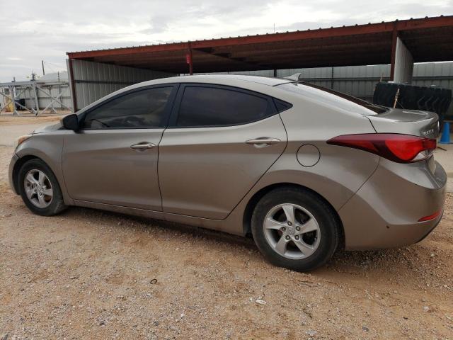 5NPDH4AE7FH581939 - 2015 HYUNDAI ELANTRA SE BEIGE photo 2