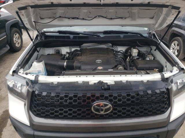 5TFRY5F19KX247900 - 2019 TOYOTA TUNDRA DOUBLE CAB SR/SR5 WHITE photo 11
