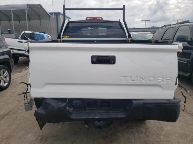 5TFRY5F19KX247900 - 2019 TOYOTA TUNDRA DOUBLE CAB SR/SR5 WHITE photo 6