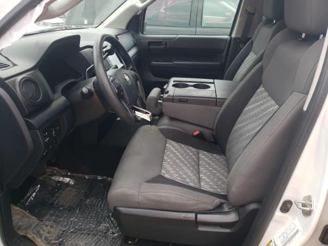 5TFRY5F19KX247900 - 2019 TOYOTA TUNDRA DOUBLE CAB SR/SR5 WHITE photo 7