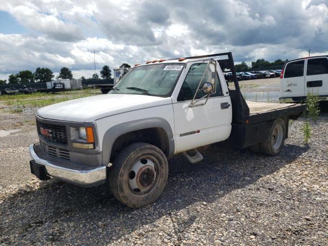 1GDKC34J2YF407021 - 2000 GMC SIERRA C3500 HEAVY DUTY WHITE photo 1