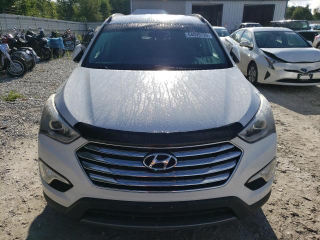 KM8SM4HFXEU046587 - 2014 HYUNDAI SANTA FE GLS WHITE photo 5