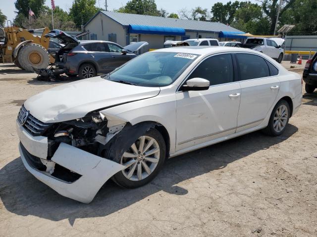 1VWCH7A32DC005337 - 2013 VOLKSWAGEN PASSAT SEL WHITE photo 1