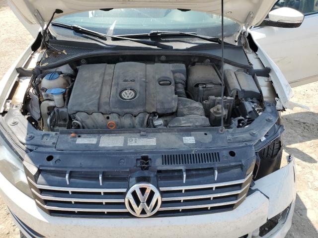 1VWCH7A32DC005337 - 2013 VOLKSWAGEN PASSAT SEL WHITE photo 11