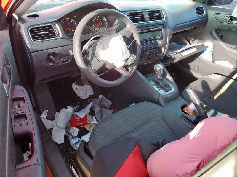 3VW2K7AJXDM304553 - 2013 VOLKSWAGEN JETTA BASE Czerwony zdjęcie 8