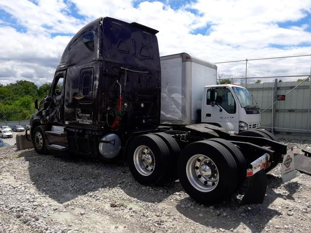 3AKJHHDR7KSHU5978 - 2019 FREIGHTLINER CASCADIA 1 BURGUNDY photo 3