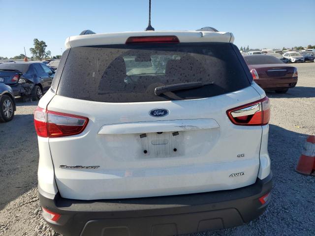 MAJ6S3GL2LC331726 - 2020 FORD ECOSPORT SE WHITE photo 6