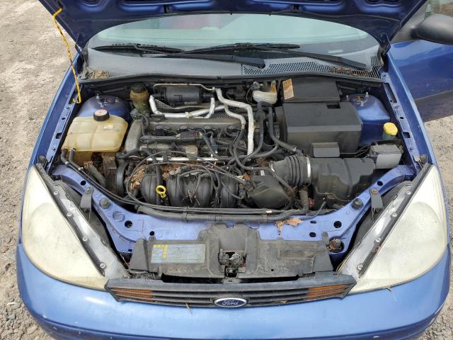 3FAFP31ZX4R111977 - 2004 FORD FOCUS ZX3 BLUE photo 11