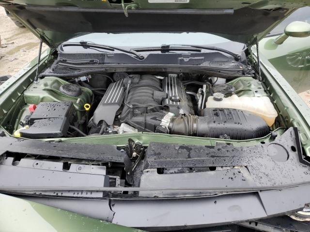 2C3CDZFJ5MH673619 - 2021 DODGE CHALLENGER R/T SCAT PACK GREEN photo 11