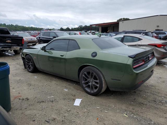 2C3CDZFJ5MH673619 - 2021 DODGE CHALLENGER R/T SCAT PACK GREEN photo 2