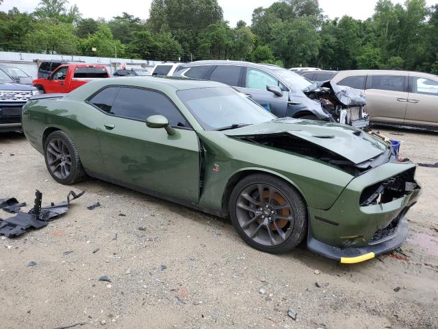 2C3CDZFJ5MH673619 - 2021 DODGE CHALLENGER R/T SCAT PACK GREEN photo 4
