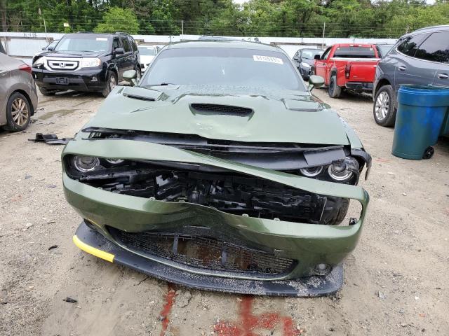2C3CDZFJ5MH673619 - 2021 DODGE CHALLENGER R/T SCAT PACK GREEN photo 5