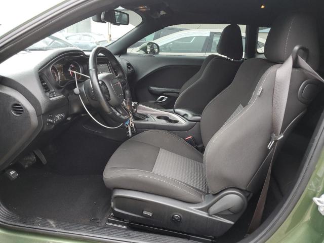 2C3CDZFJ5MH673619 - 2021 DODGE CHALLENGER R/T SCAT PACK GREEN photo 7