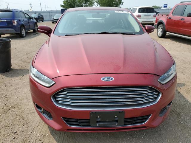 3FA6P0K93FR304844 - 2015 FORD FUSION TITANIUM RED photo 5