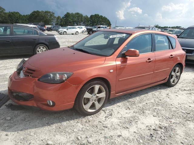 JM1BK343141166200 - 2004 MAZDA 3 HATCHBACK ORANGE photo 1