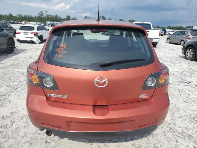 JM1BK343141166200 - 2004 MAZDA 3 HATCHBACK ORANGE photo 6