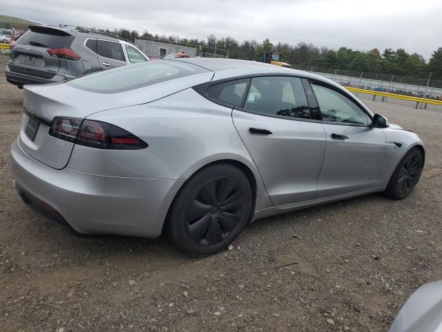 5YJSA1E53RF545012 - 2024 TESLA MODEL S Արծաթագույն լուսանկար 3
