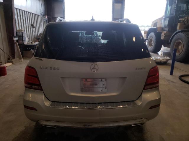 WDCGG8JB1DG101905 - 2013 MERCEDES-BENZ GLK 350 4MATIC SILVER photo 6