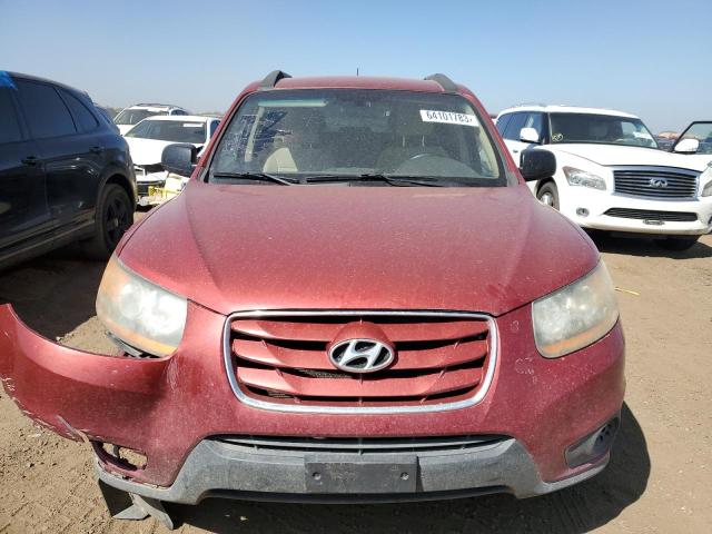 5NMSG3AB0AH350025 - 2010 HYUNDAI SANTA FE GLS RED photo 5