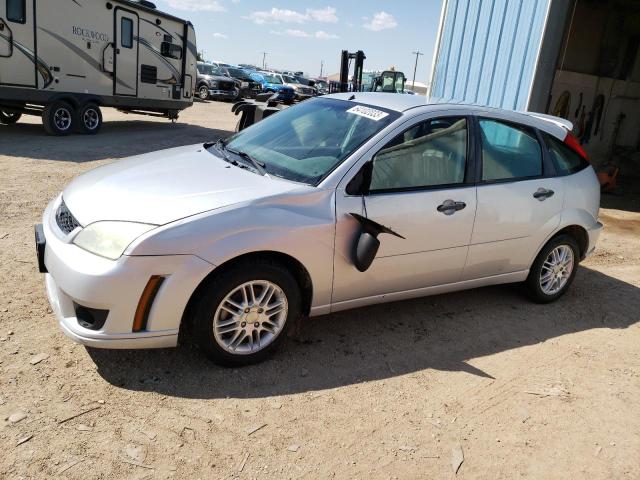 1FAHP37N97W158321 - 2007 FORD FOCUS ZX5 SILVER photo 1