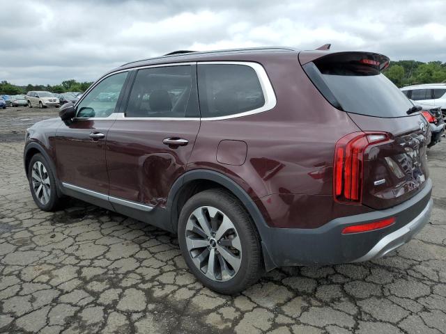 5XYP6DHC9LG095711 - 2020 KIA TELLURIDE S BURGUNDY photo 2