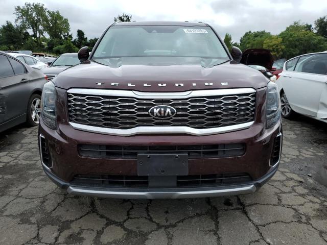 5XYP6DHC9LG095711 - 2020 KIA TELLURIDE S BURGUNDY photo 5