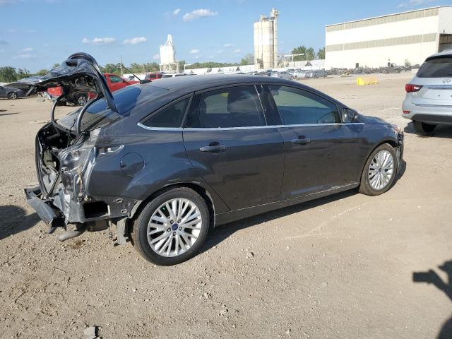 1FADP3J21JL203516 - 2018 FORD FOCUS TITANIUM GRAY photo 3