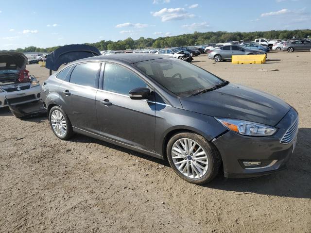 1FADP3J21JL203516 - 2018 FORD FOCUS TITANIUM GRAY photo 4