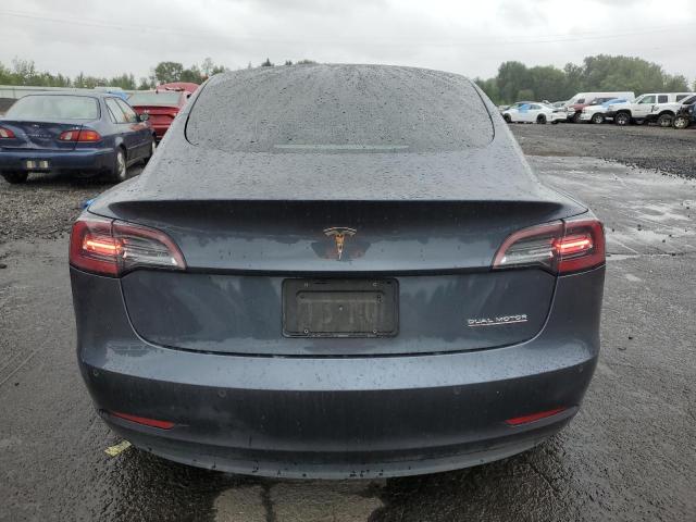 5YJ3E1EC1MF925983 - 2021 TESLA MODEL 3 GRAY photo 6