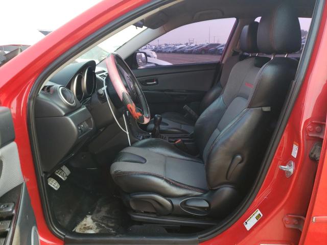 JM1BK34L981857464 - 2008 MAZDA SPEED 3 Қызыл фото 7