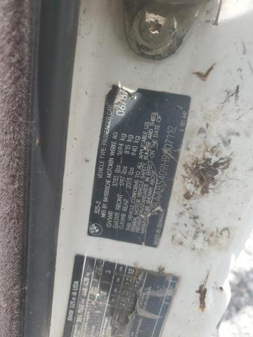 WBAAB5409H9807112 - 1987 BMW 325 BASE WHITE photo 12